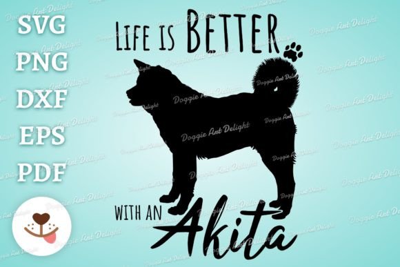 Akita Inu Dog Lover Design Review
