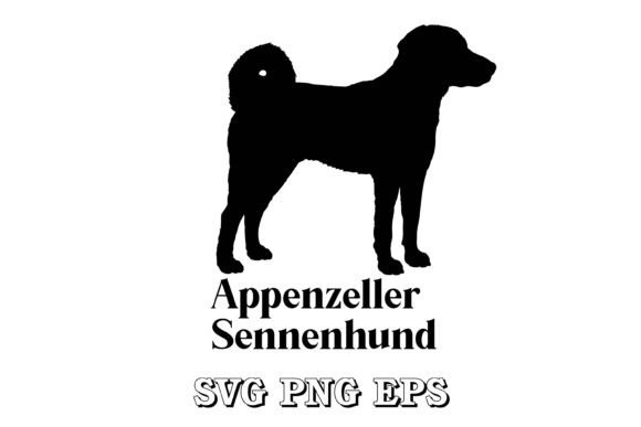 Appenzeller Sennenhund Dog Silhouette Review