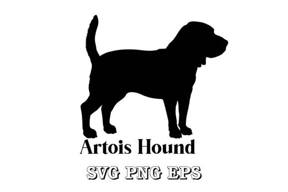 Artois Hound Dog Silhouette: Embroidery Design Review