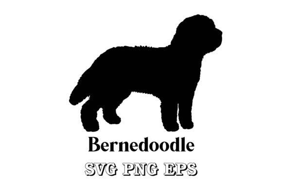 Bernedoodle Dog Silhouette: A Designer's Honest Take