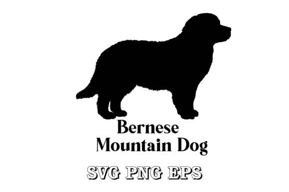 Bernese Mountain Dog Dog Silhouette: A Design Review