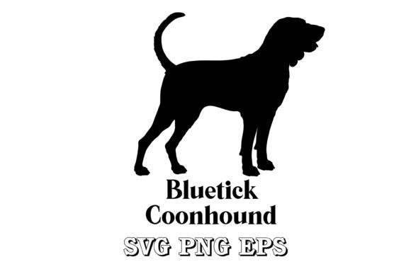 Bluetick Coonhound Silhouette – A Designer's Review