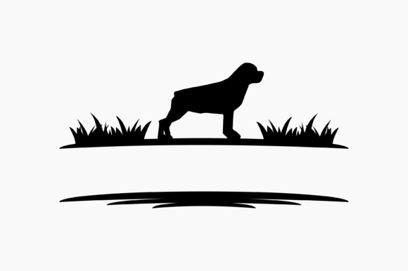 Dog Rottweiler Monogram