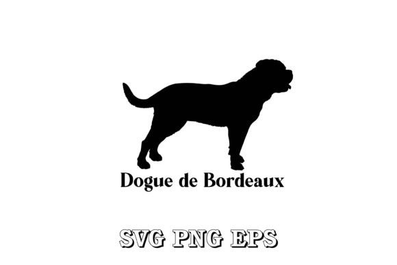 Dogue De Bordeaux Logo Dog Vector