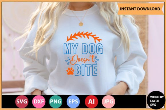 My Dog Doesn't Bite SVG Design: A Hands-On Review for Embroidery