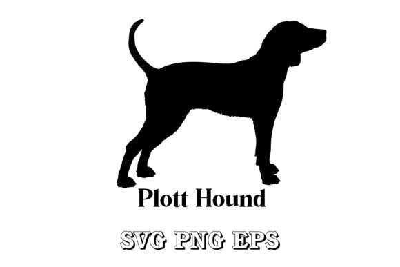Plott Hound Dog Silhouette Vector: A Designer's Review