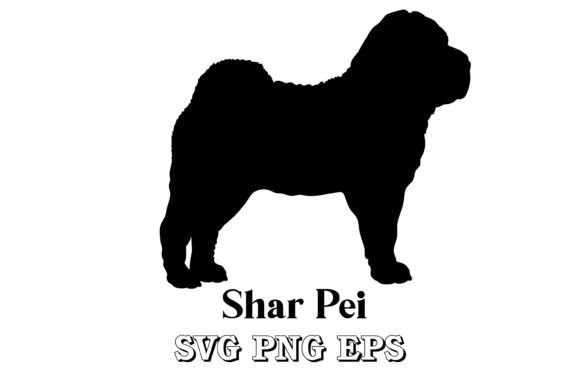 Shar Pei Silhouette Dog Breeds: Embroidery Review