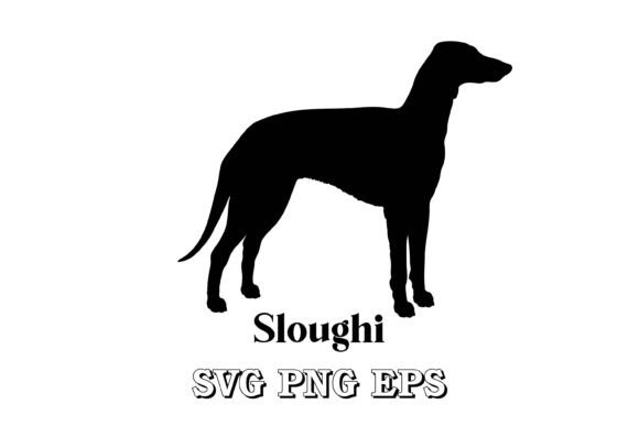 Sloughi Silhouette Dog Breeds
