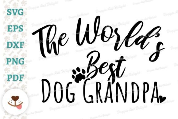 The World's Best Dog Grandpa Design Review